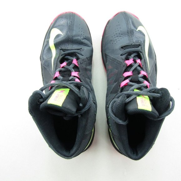 Nike Air Max Stutter Step 2 Shoes Youth 6.5Y 653754-002 Black Pink Yellow - Picture 5 of 7